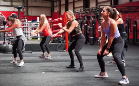 Fitness classes for women