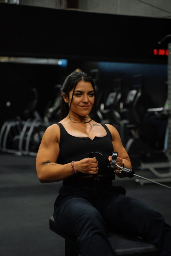 Arm day at Nick's Fitness Club